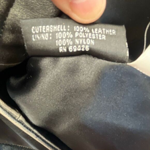 WILSONS LEATHER Maxima Jacket Women’s Large Black Button Up Belted Trench Long - Picture 8 of 11